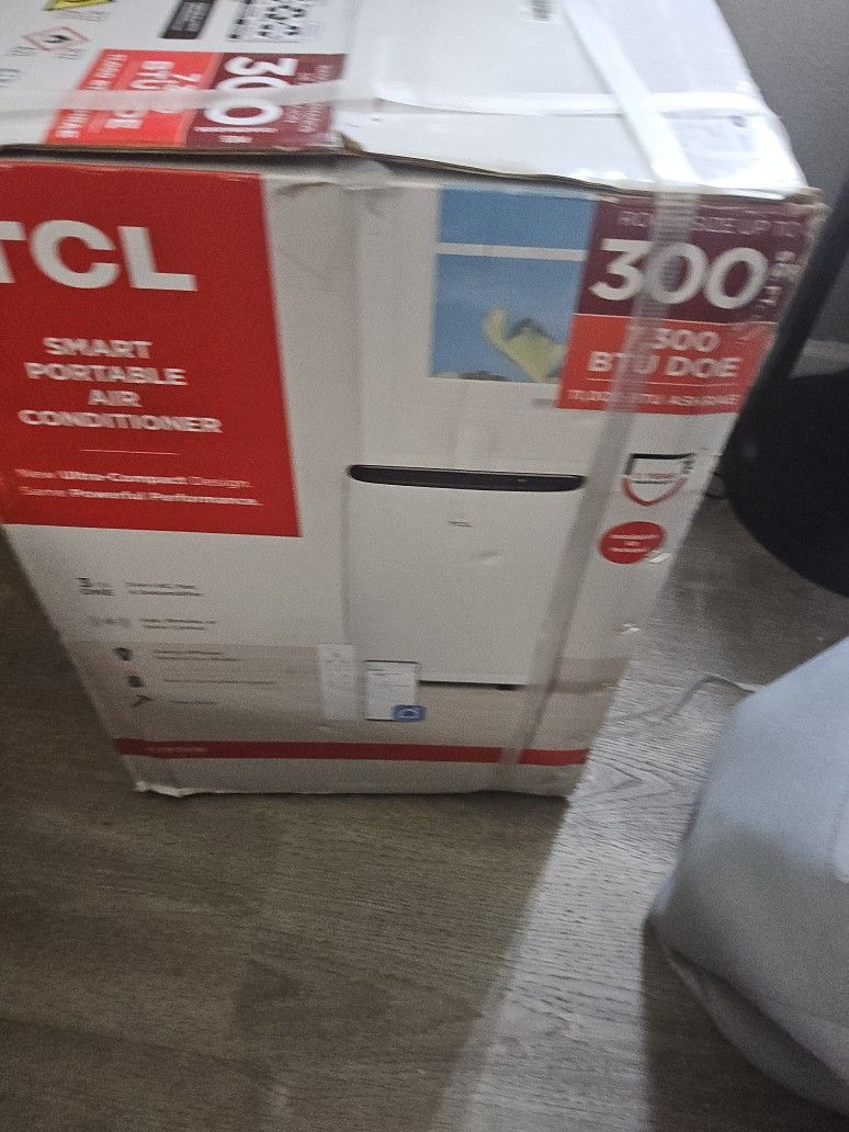 TCL Smart Portable Air Conditioner 7300btu Brand New Still Sealed