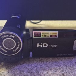1080P Full HD digital video camcorder. 