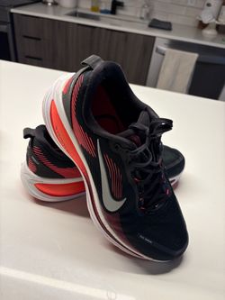 Nike Zoom Vomero Running Sneakers Black Red Size 12