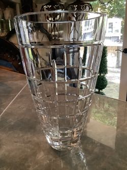 Crystal Floral Vase