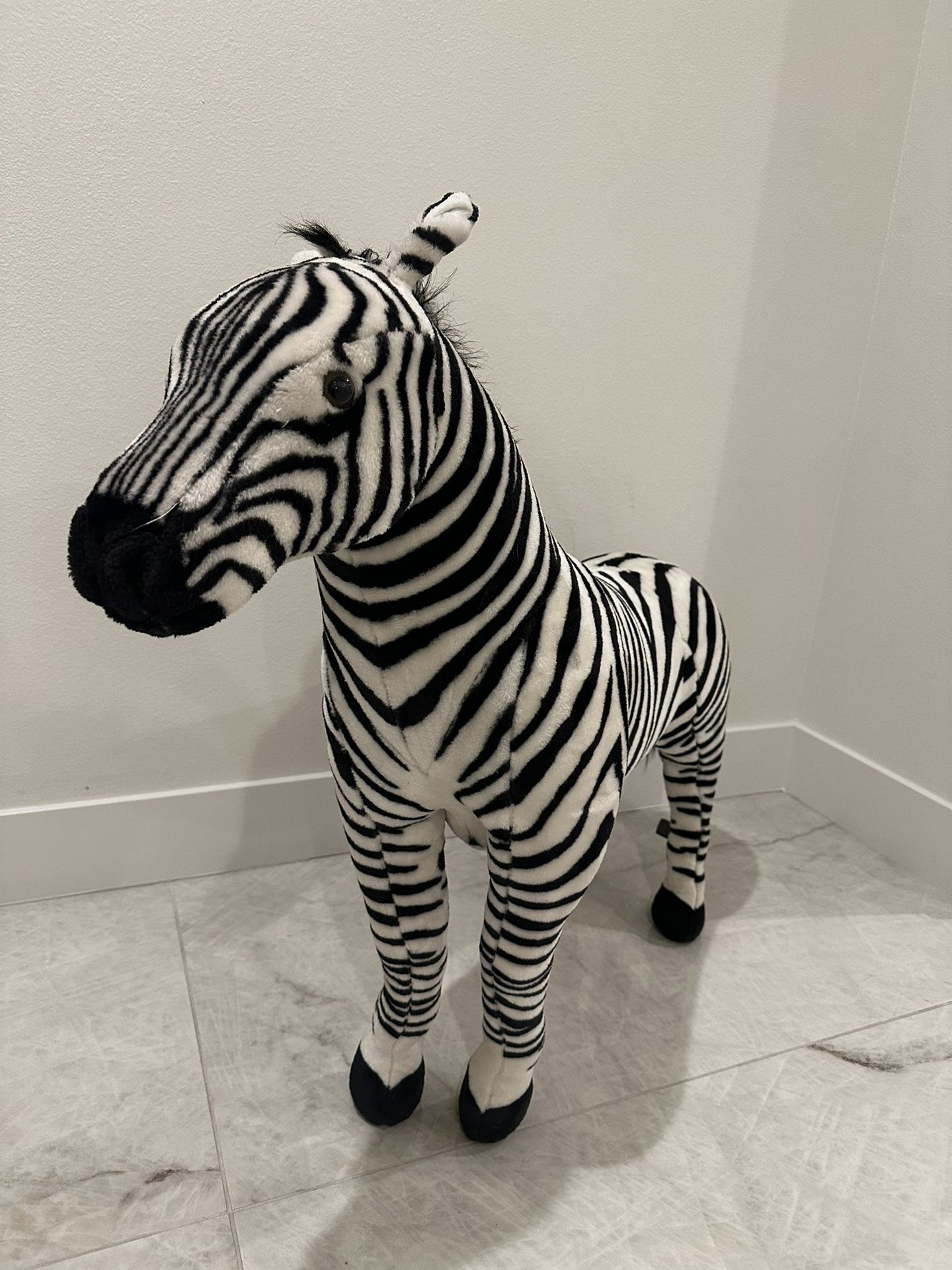 HOT Stuffed Toy Melissa And Doug Zebra Melissa Doug Zebra Life