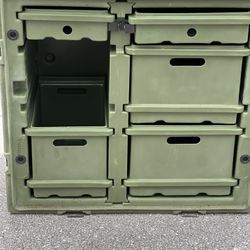 Pelican / Hardigg Mobile Office workstation setup designed for contractors, field engineers, emergency responders, or anyone needing a serious portabl