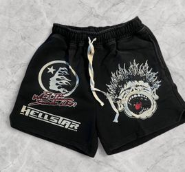 Black Hellstar Sweat Shorts, XL - Sealed - Never Worn