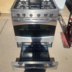 Ge Stainless 5 Burner Gas Stove 