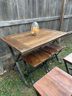 Dining table with 4 chairs