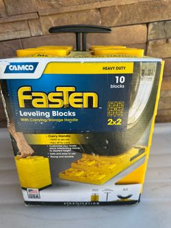 RV leveling blocks