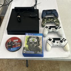 PS 4 With Games 