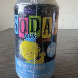 SEALED LE 3K PIECE VAULTED EXCLUSIVE YELLOW BLACKLIGHT Freddy Funko Spirit Soda