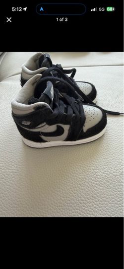 Toddler pony hair Jordans