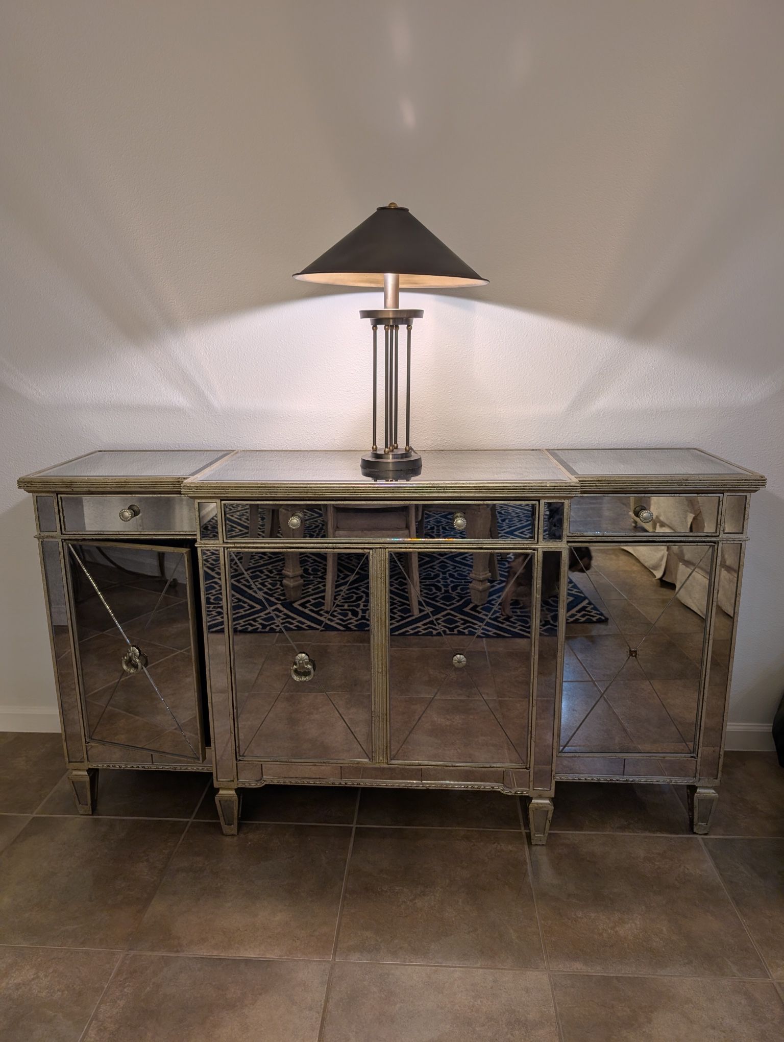 Mirror Borghese Serving Table/Sideboard