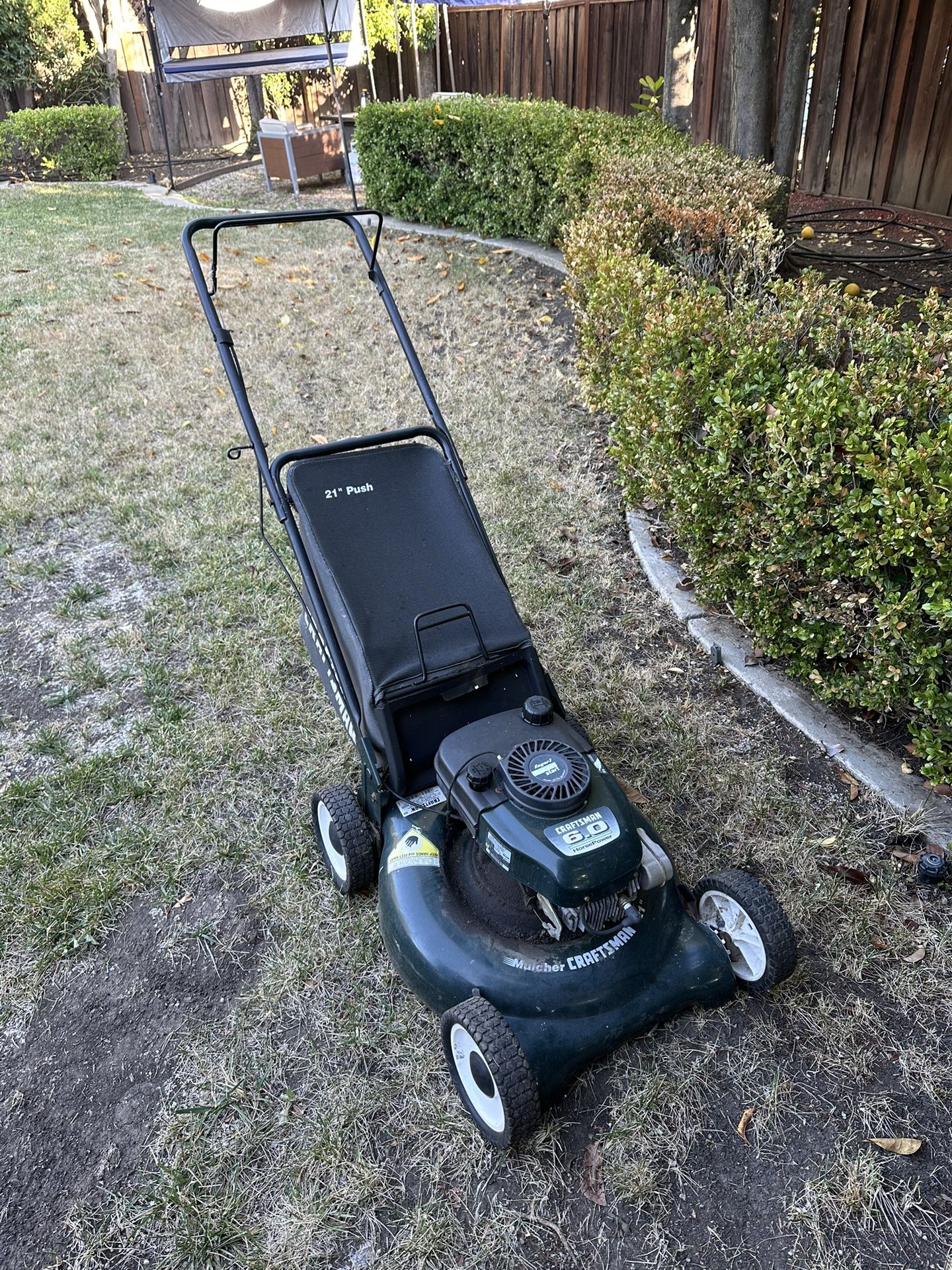 Working Craftsman 6 Horsepower Push Lawn Mower