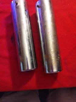 Dual Exhaust Chrome Tips