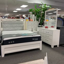 🎉TAX SEASON SALE NOW FURNITURE ‼️ BRAND NEW 5pc BEDROOM SET  30% OFF RETAIL 🇺🇸💥