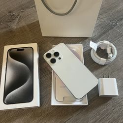 IPHONE 15 PRO UNLOCKED FOR ANY CARRIER COMPANY & ANY COUNTRY 256GB