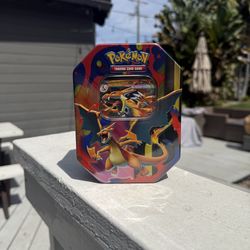 Pokemon Mega Charizard Y Collectors Tin