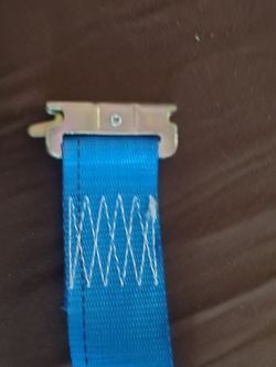 20 ft Blue E track rachet straps