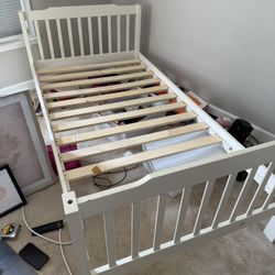 Twin Bed and Mattress 