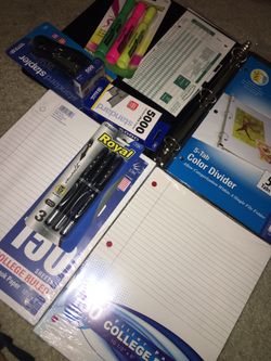 School supplies