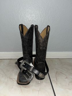 boots and belt