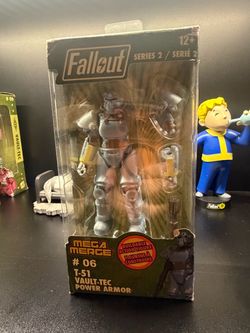 Fallout Mega Merge T-51 Vault-Tec Power Armor Figure