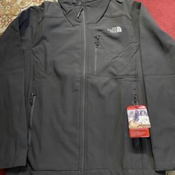 New   Black Men The North Face Apex Bionic Soft Shell Jacket 