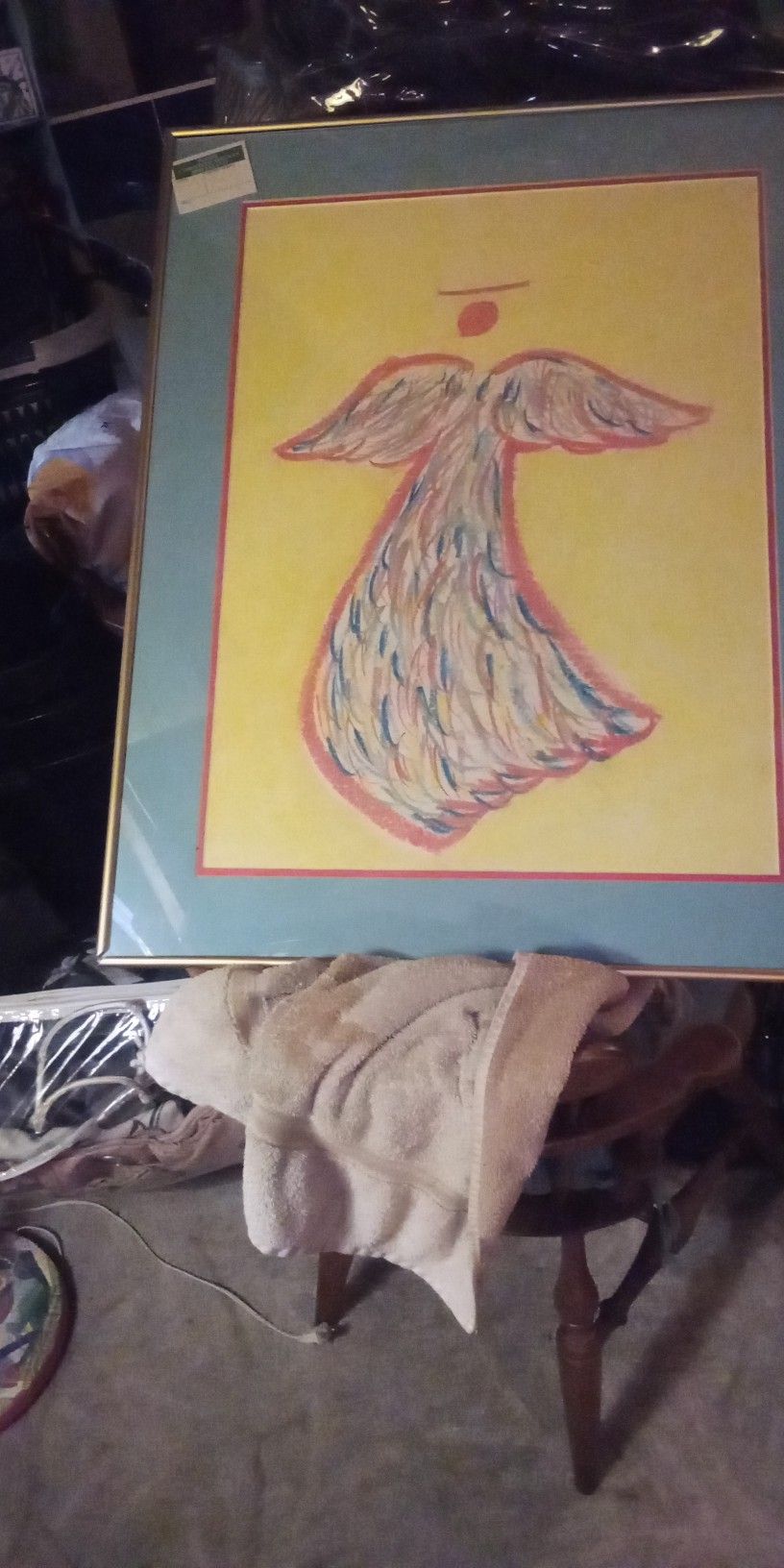 Angel Picture Great For Little Girl Room
