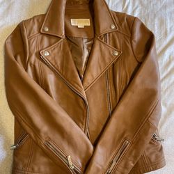 Michael Kors Genuine Leather Jacket Women’s Medium