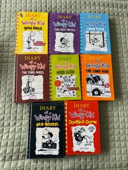 Diary of a Wimpy Kid 8-Book Hardcover Set
