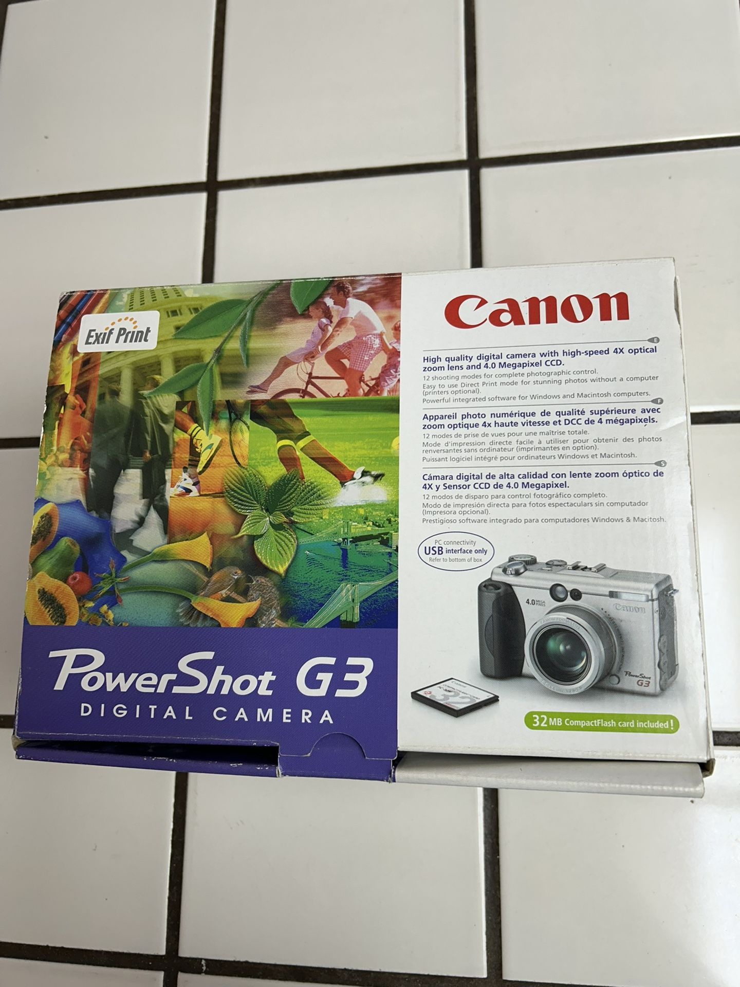 Cannon Power Shot G3 Camera