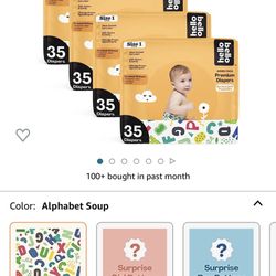 Size 1 Diapers Hello Bello 140 Count