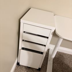 Moving sale! Selling a white IKEA ALEX drawer unit in excellent condition.
