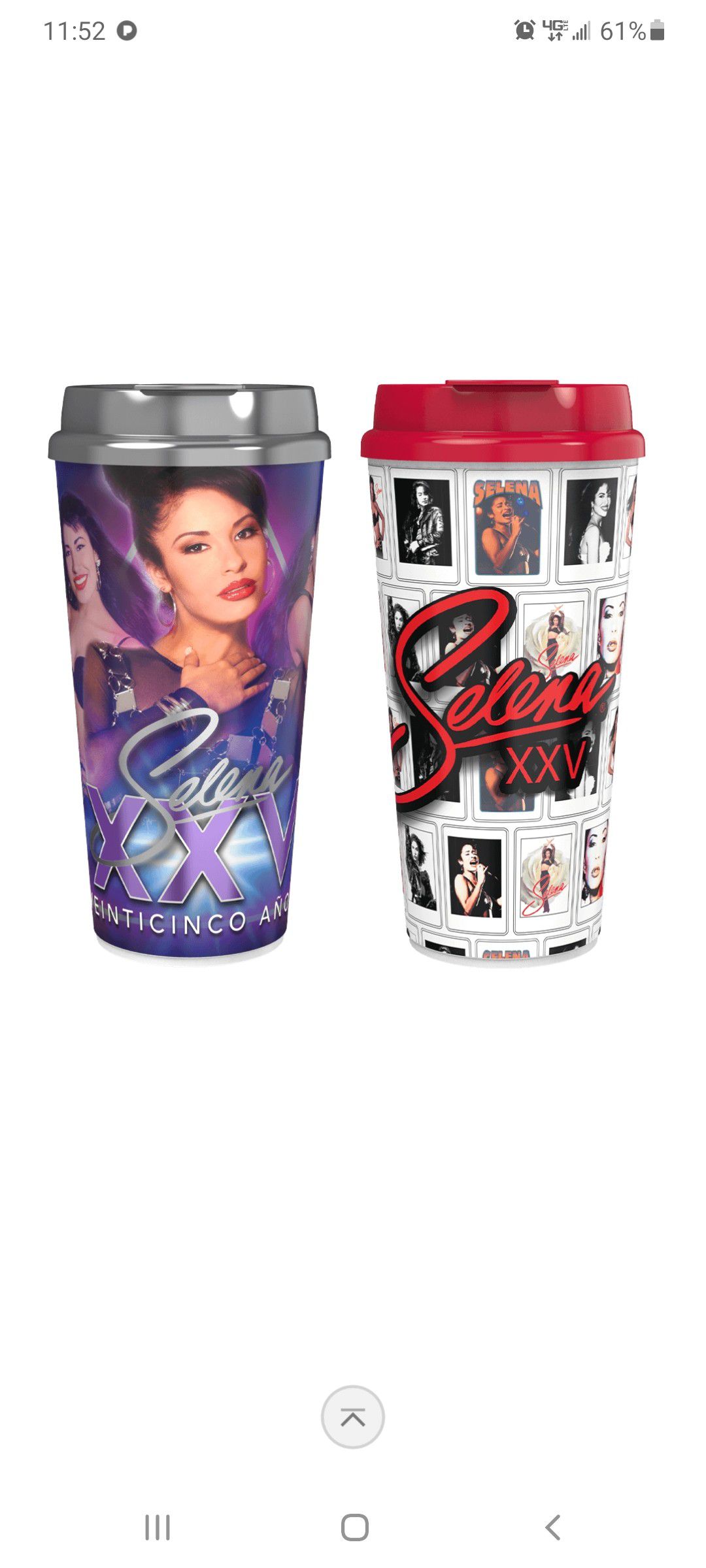 Selena cups !!!!!!!!