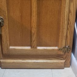 White Clad End Table Cabinets 2 Cabinets Im Perfect Condition $200 ea $325 for Both