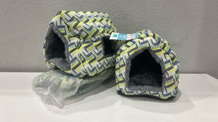 Three small pet cave beds (make offer)