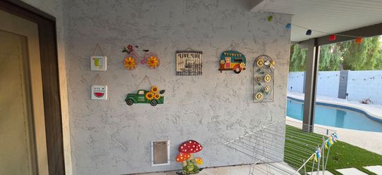 Backyard Wall Decor – $5 Each 🌻🌞