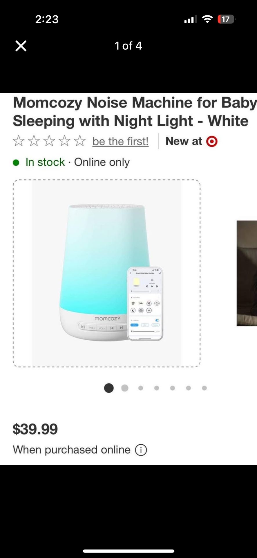 Baby Smart Sound machine 