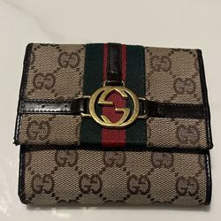 Vintage Gucci Ophidia GG Canvas Wallet