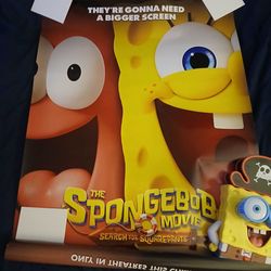 spongebob poster and viewfinder