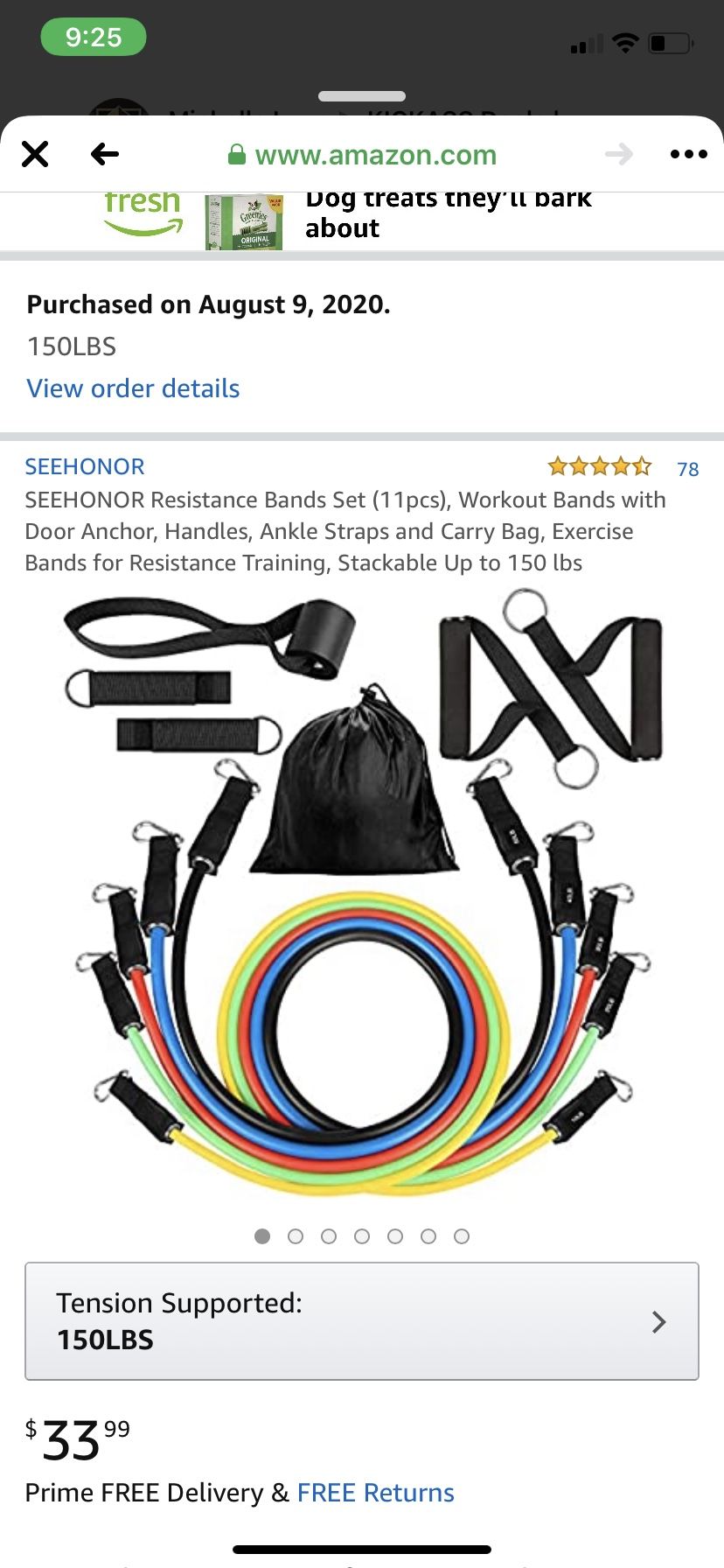 Resistance band set