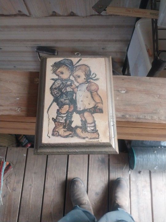 Vintage Hummel Plaque
