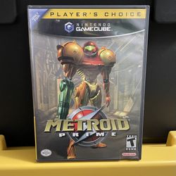 Metroid Prime for Nintendo Gamecube video game console system Complete CIB Samus Aran Cube 1 One