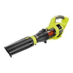 Like-New Ryobi 110 MPH 480 CFM Variable-Speed Turbo 40-Volt Lithium-ion Cordless Battery Jet Fan Leaf Blower
with 4.0 Ah & LED Charger 