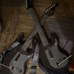 2 Xbox Series S/X Guitar Controllers