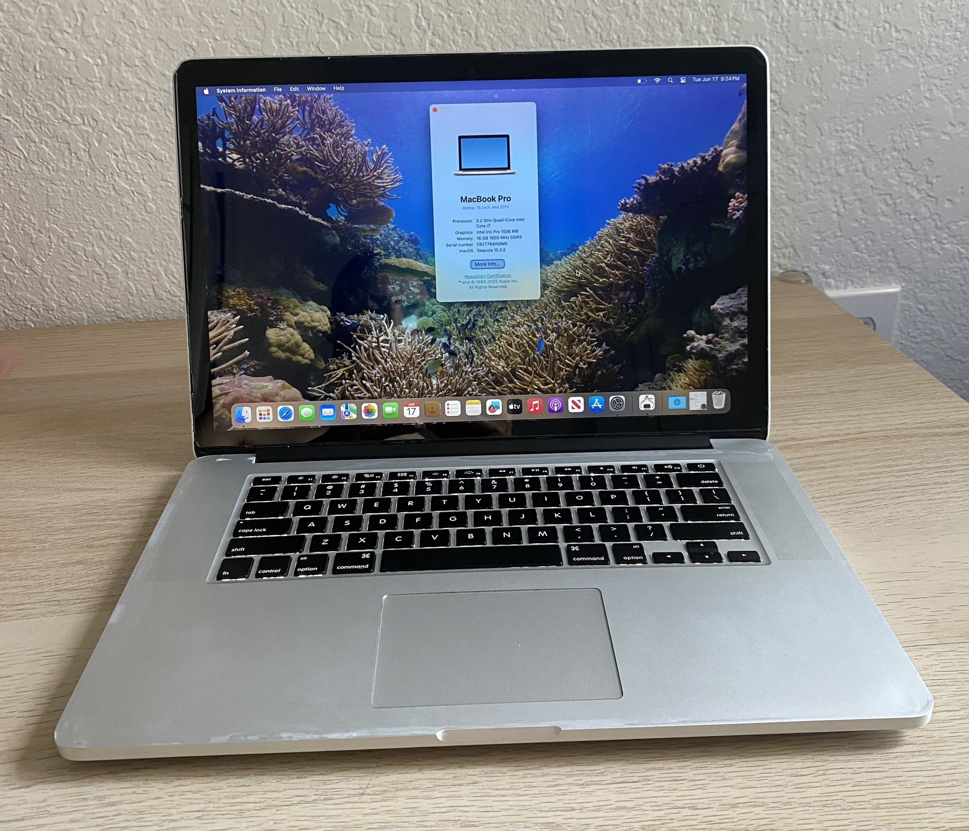 15” MacBook Pro 2015