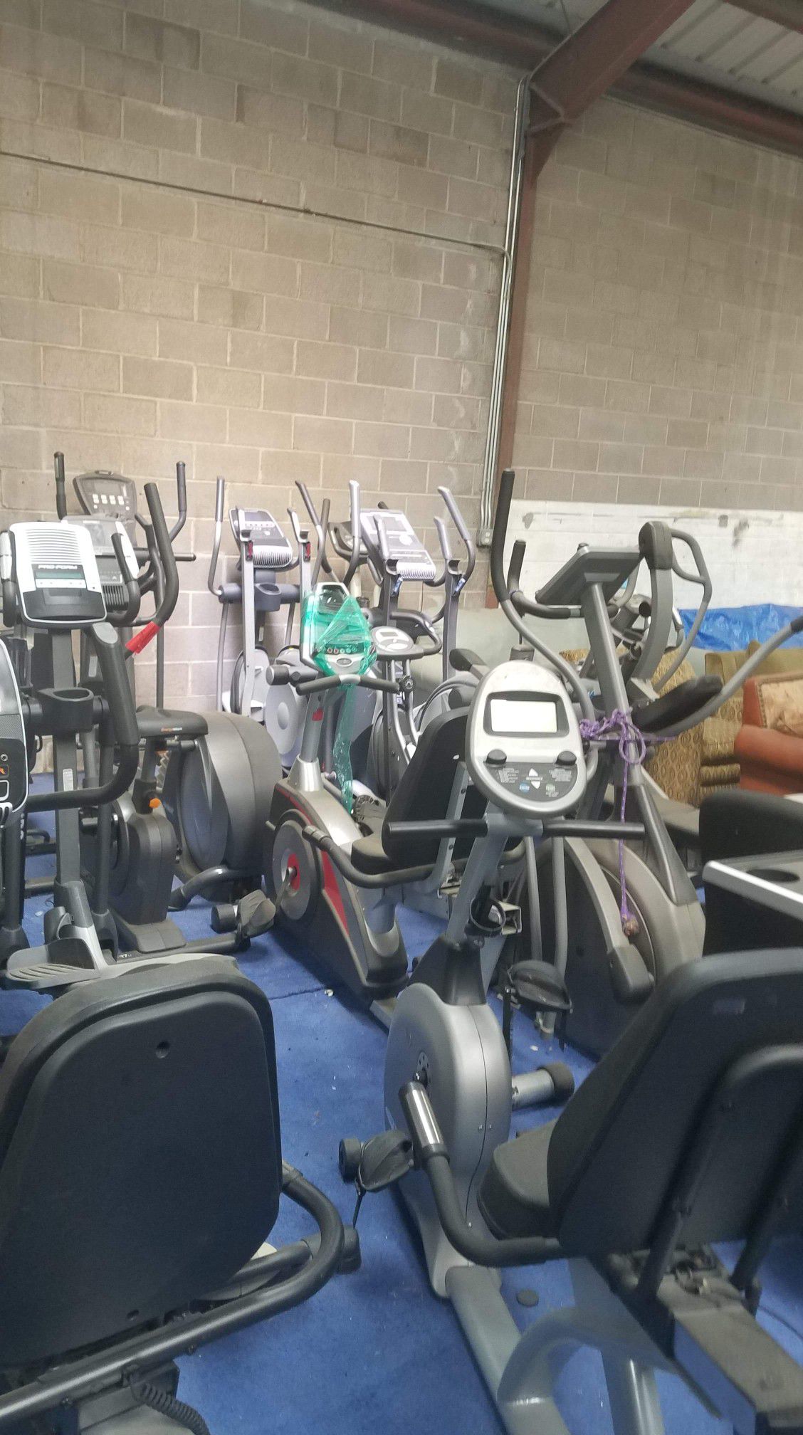 New and used exercise equipment