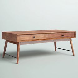 Andersen Solid Wood Top Coffee Table