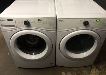 Whirlpool Washer and Gas Dryer Set