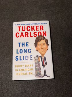 Tucker Carlson Autographed book