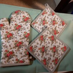 3pc Pot Holder Set