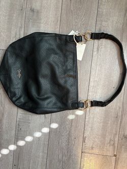 Jessica Simpson black leather purse brand new